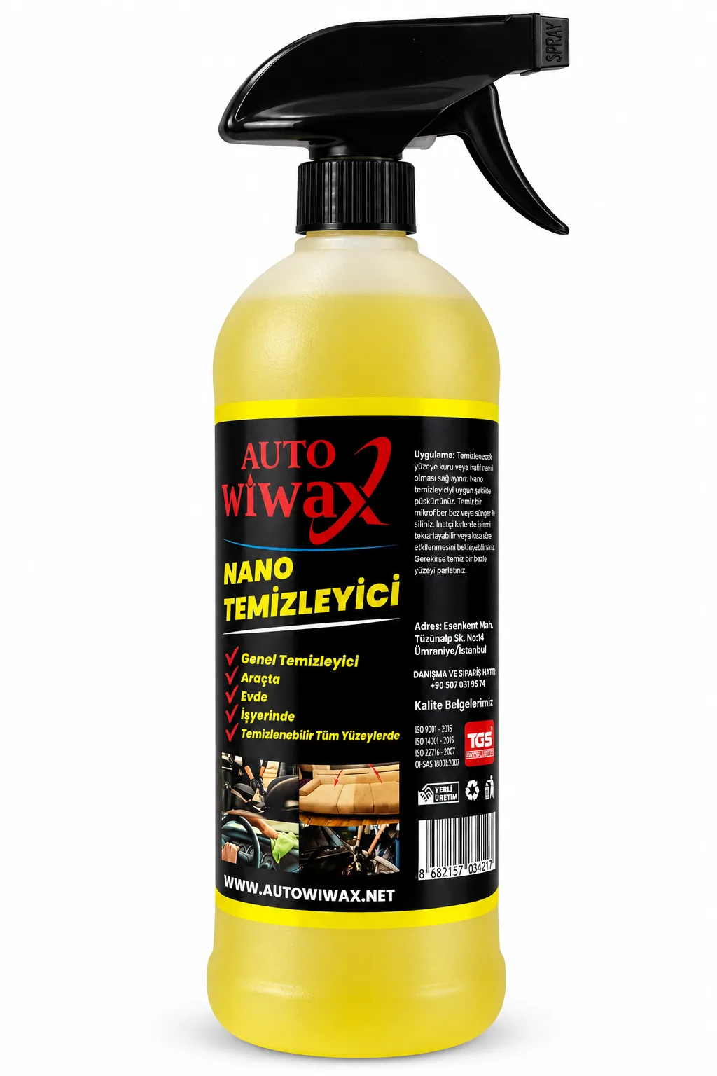1 LT ULTRA NANO DETAY TEMİZLEYİCİ